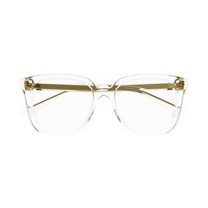GUCCI Gg1319o Transparent Square Eyeglasses